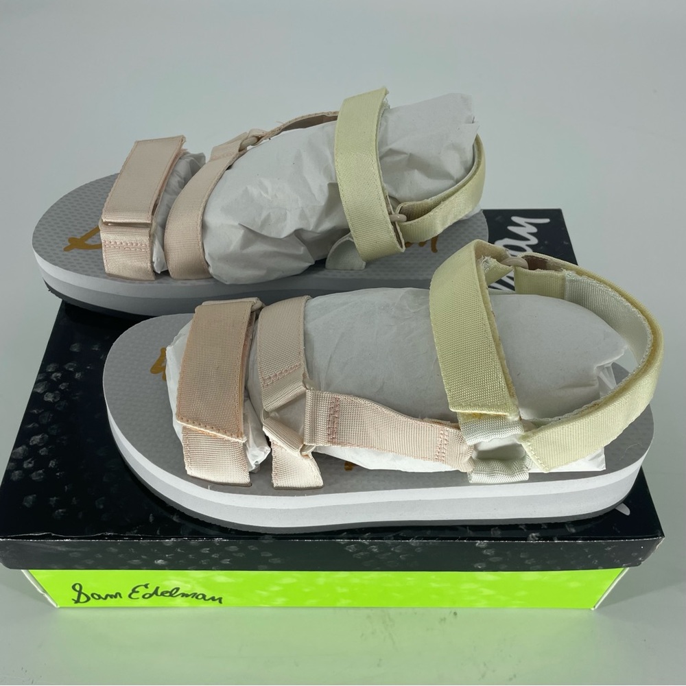 SAM EDELMAN NWT MARIACE STRAP SANDALS IN PASTEL MULTI STRAPPY 7 7.5, 8.5 9 9.5 - Picture 6 of 13